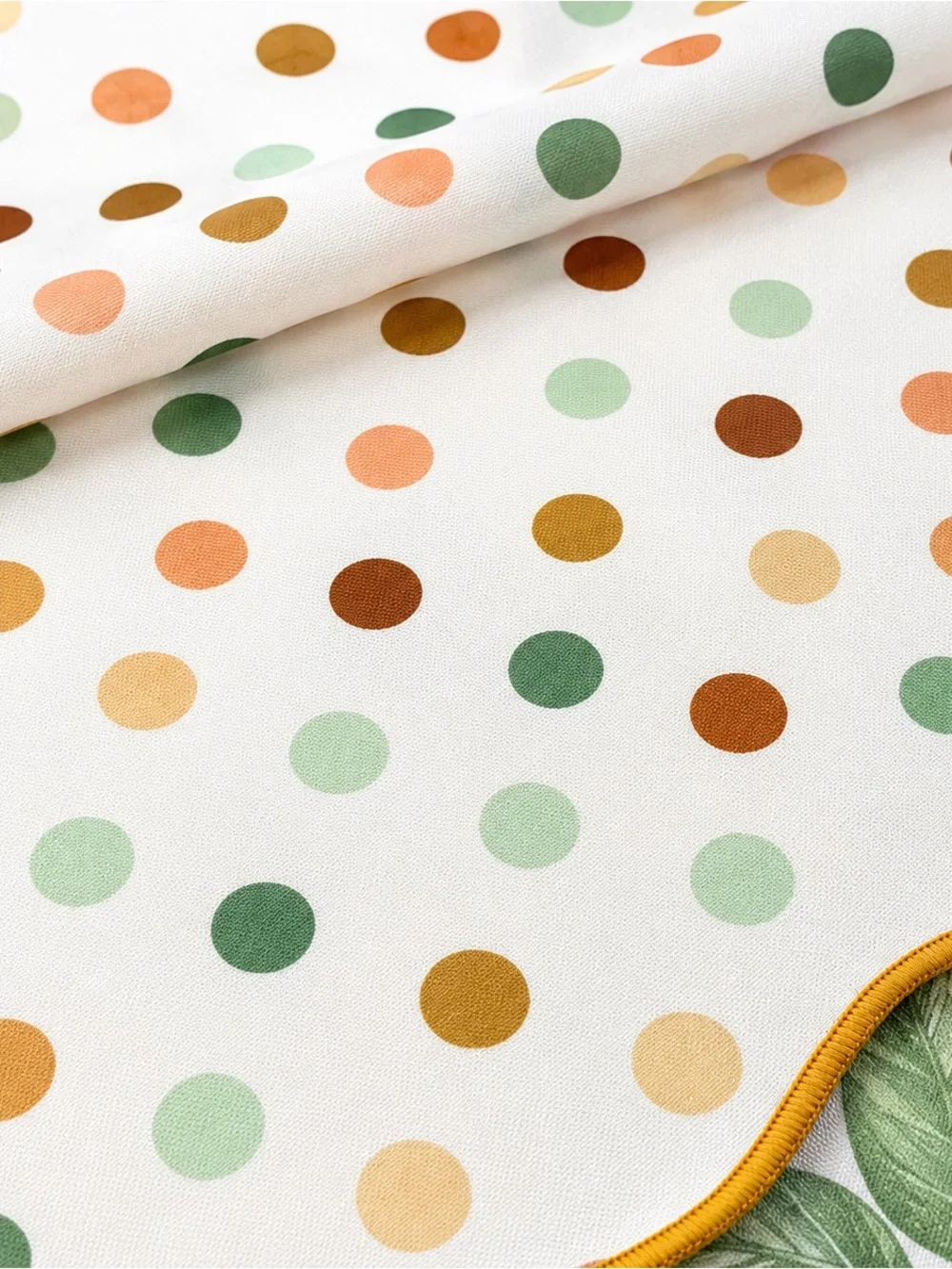Citrus Table Runner 16x80 Reversible Indoor Outdoor Waterproof Naturella Studio